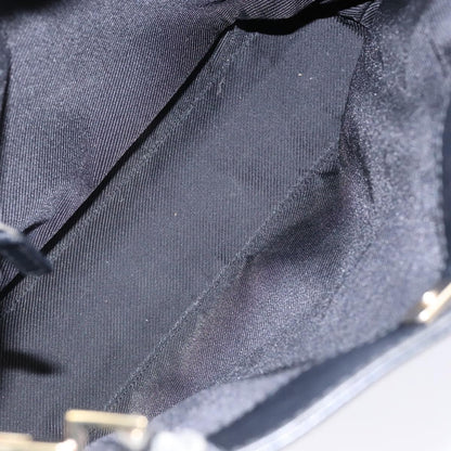 Gucci GUCCI GG Canvas Shoulder Bag Black Gold 33900 Authentic 139189A