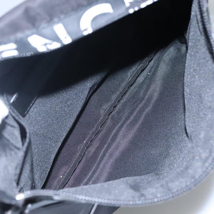 Givenchy GIVENCHY Shoulder Bag Nylon Black Silver Authentic bs23553