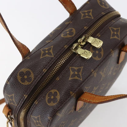 Louis Vuitton LOUIS VUITTON Monogram Spontini Hand Bag M47500 LV Authentic 147162