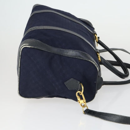 Gucci GUCCI Micro GG Canvas GG Micro Supreme Bag Leather 3 Set Navy Brown Authentic fm5061