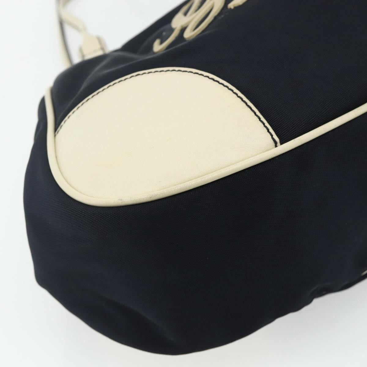 Gucci GUCCI Tote Bag Canvas Gold Navy 169949 Authentic bs34912