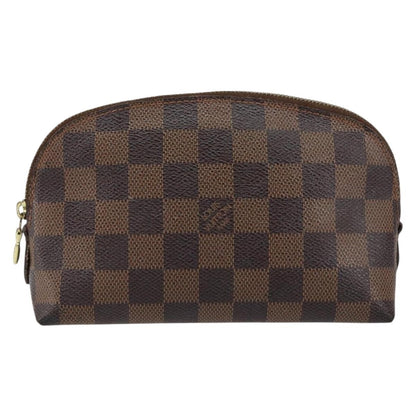Louis Vuitton LOUIS VUITTON Damier Ebene Pochette Cosmetic PM Pouch N47516 LV Authentic 153562 Bag