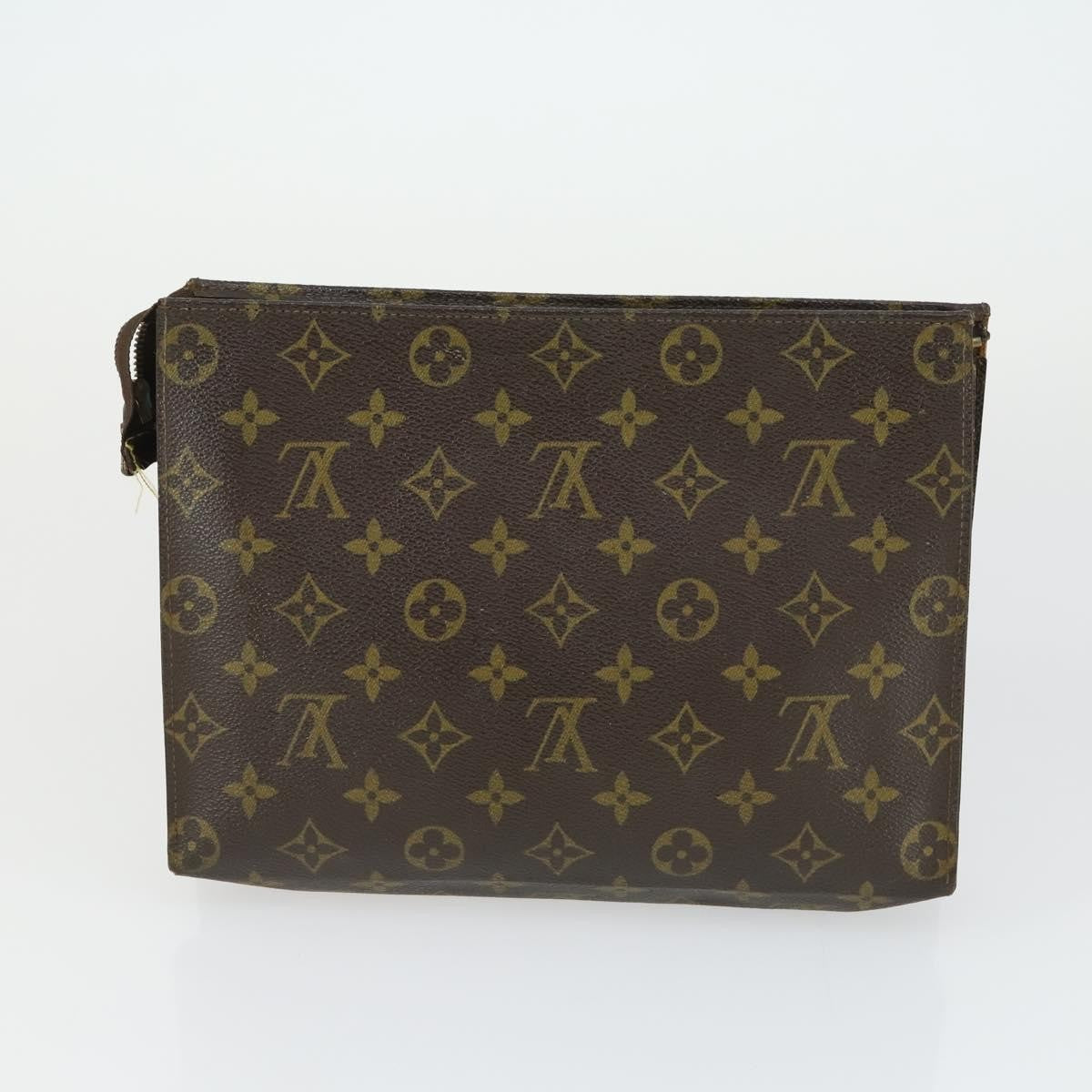 Louis Vuitton LOUIS VUITTON Monogram Clutch Bag 3 Set LV Authentic bs33347