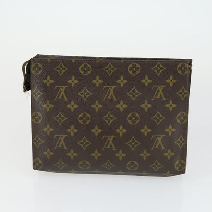 Louis Vuitton LOUIS VUITTON Monogram Clutch Bag 3 Set LV Authentic bs33347