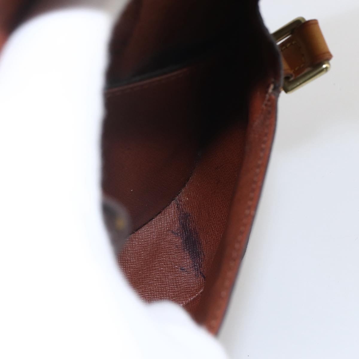 Louis Vuitton LOUIS VUITTON Monogram Saint Cloud PM Shoulder Bag M51244 LV Authentic 159544