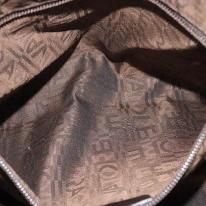 Salvatore Ferragamo Salvatore Ferragamo Gancini Hand Bag Patent leather Dark Brown Authentic bs35239