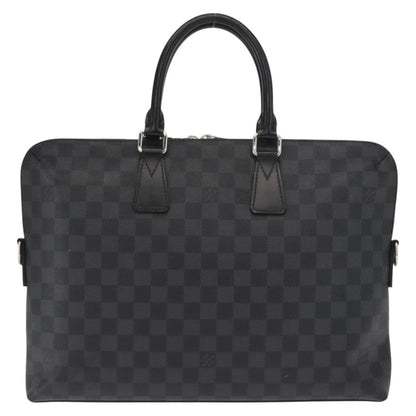 Louis Vuitton LOUIS VUITTON Damier Graphite Porte Documents Jules Bag 2way N48224 Authentic ka1086