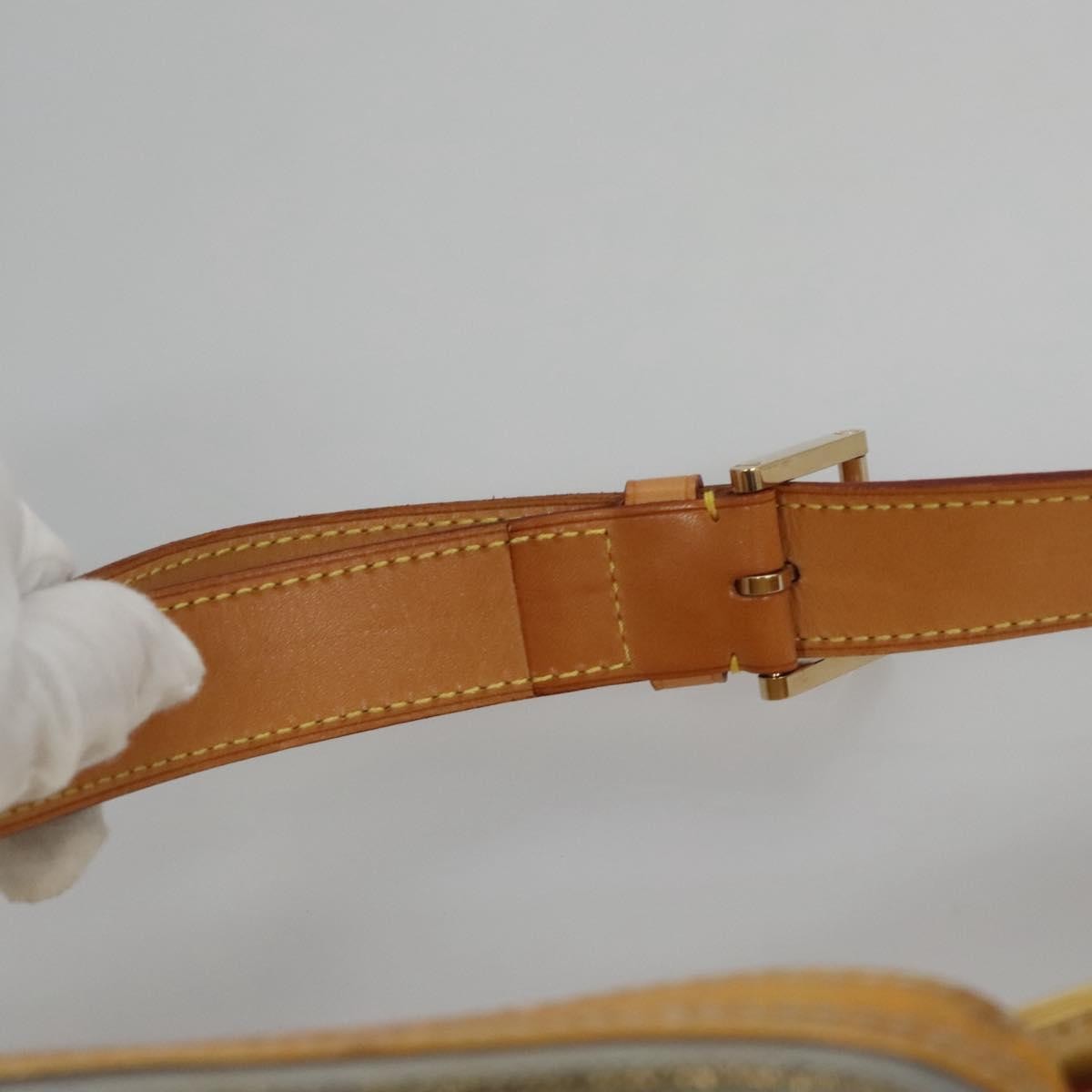 Louis Vuitton LOUIS VUITTON Monogram Vernis Fulton Waist bag Gris M91041 LV Authentic yk17565