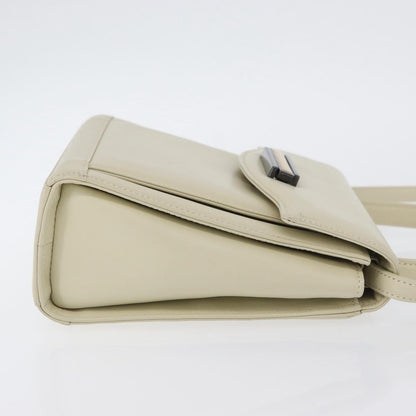 Givenchy GIVENCHY Hand Bag Leather 2way Beige Authentic 173803