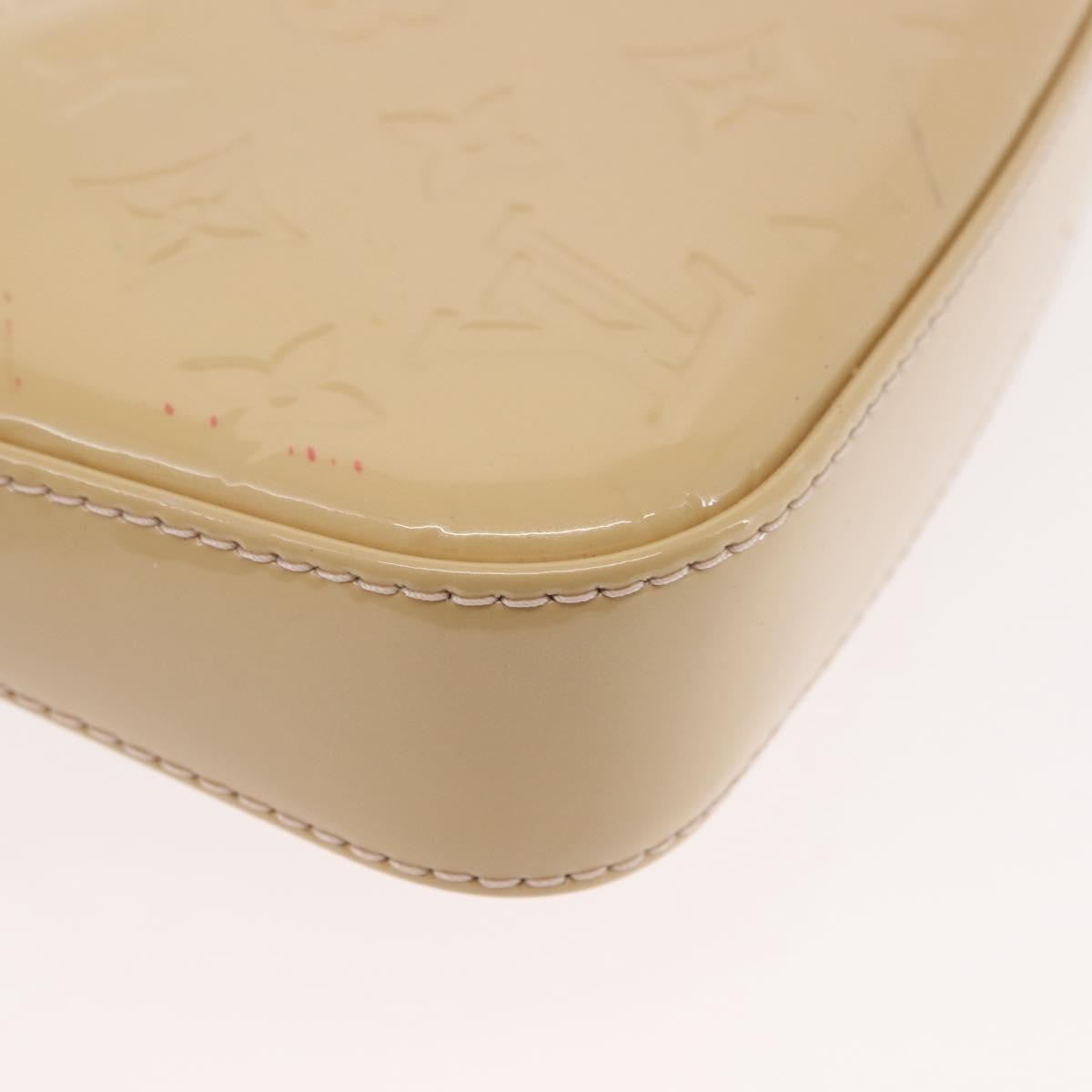 Louis Vuitton LOUIS VUITTON Vernis Pochette Accessoires Rose Angelique M90072 LV Authentic ep11176 Bag