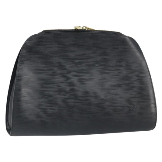 Louis Vuitton LOUIS VUITTON Epi Dauphine GM Cosmetic Pouch Black M48432 LV Authentic 168282 Bag