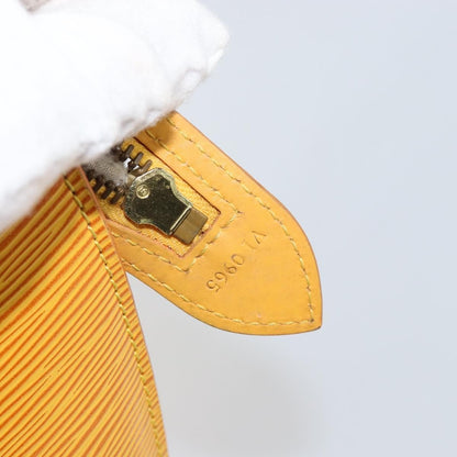 Louis Vuitton LOUIS VUITTON Epi Saint Jacques Hand Bag Yellow M52279 LV Authentic bs29292