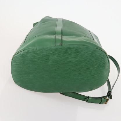 Louis Vuitton LOUIS VUITTON Epi Randonnee GM Shoulder Bag Green M43084 LV Authentic SW2146