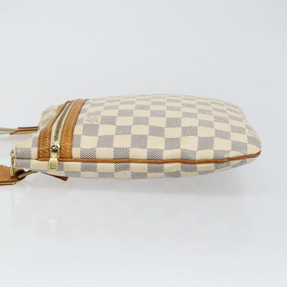 Louis Vuitton LOUIS VUITTON Damier Azur Pochette Bosphore Shoulder Bag N51112 LV Authentic BA7009