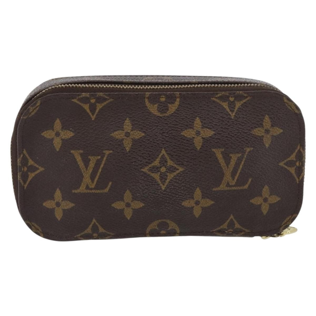 Louis Vuitton LOUIS VUITTON Monogram Trousse Brush PM Cosmetic Pouch M47510 LV Authentic BA11439 Bag