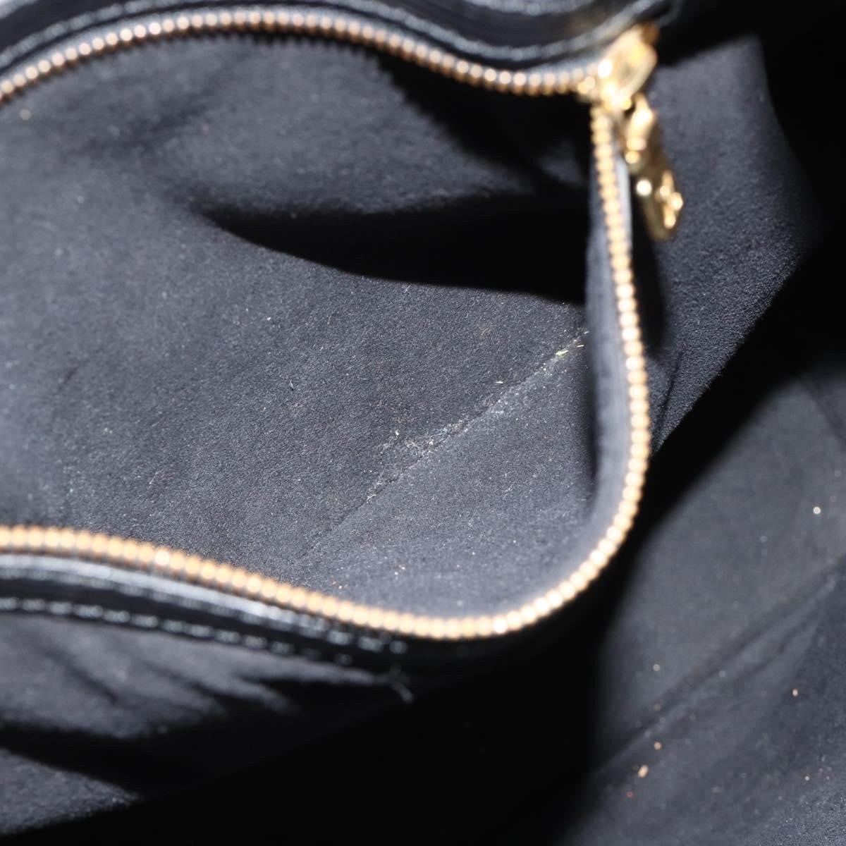 Louis Vuitton LOUIS VUITTON Epi Noe Shoulder Bag Black M44002 LV Authentic ka4110