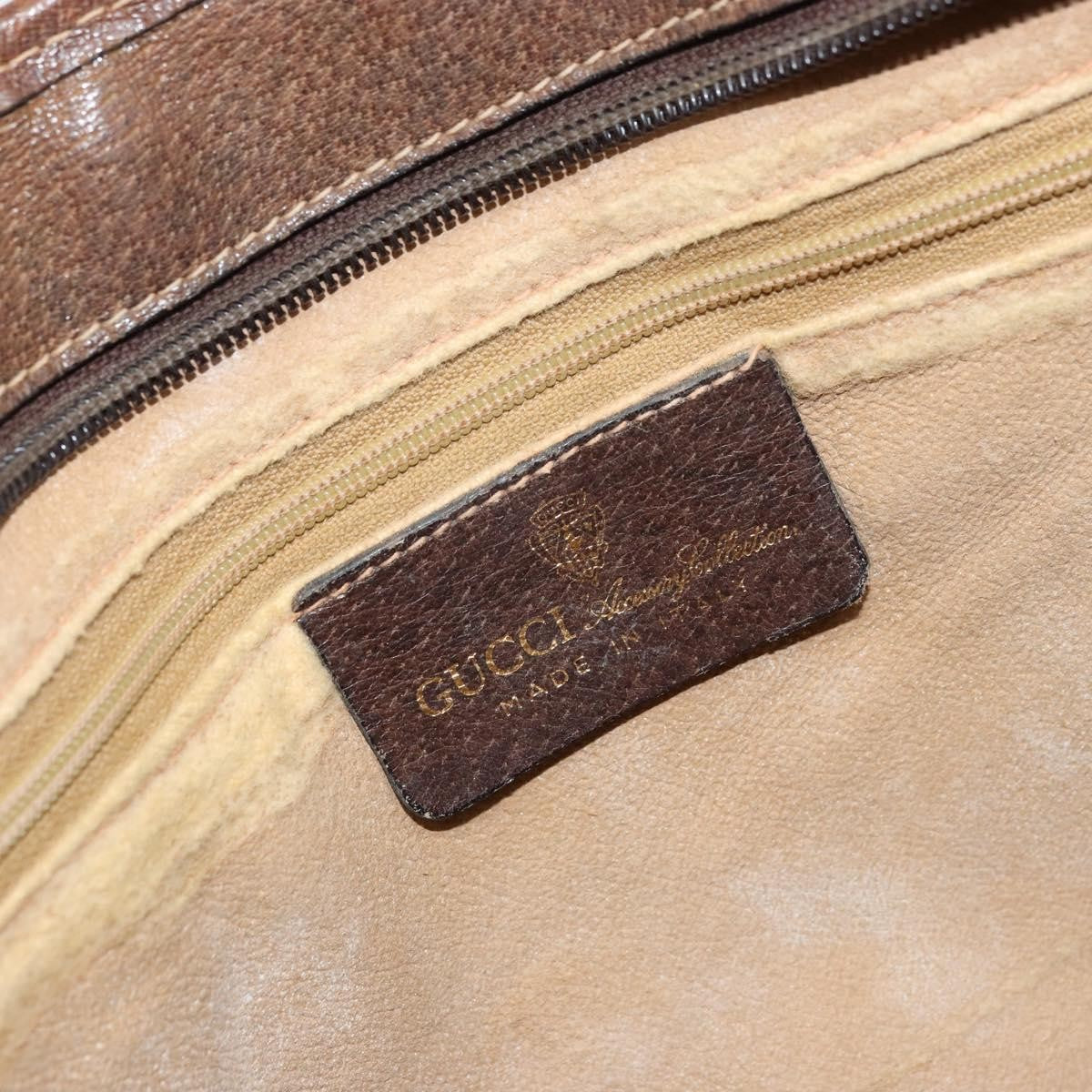 Gucci GUCCI GG Supreme Web Sherry Line Hand Bag PVC Beige Gold 002 4083 39 Authentic ka4103