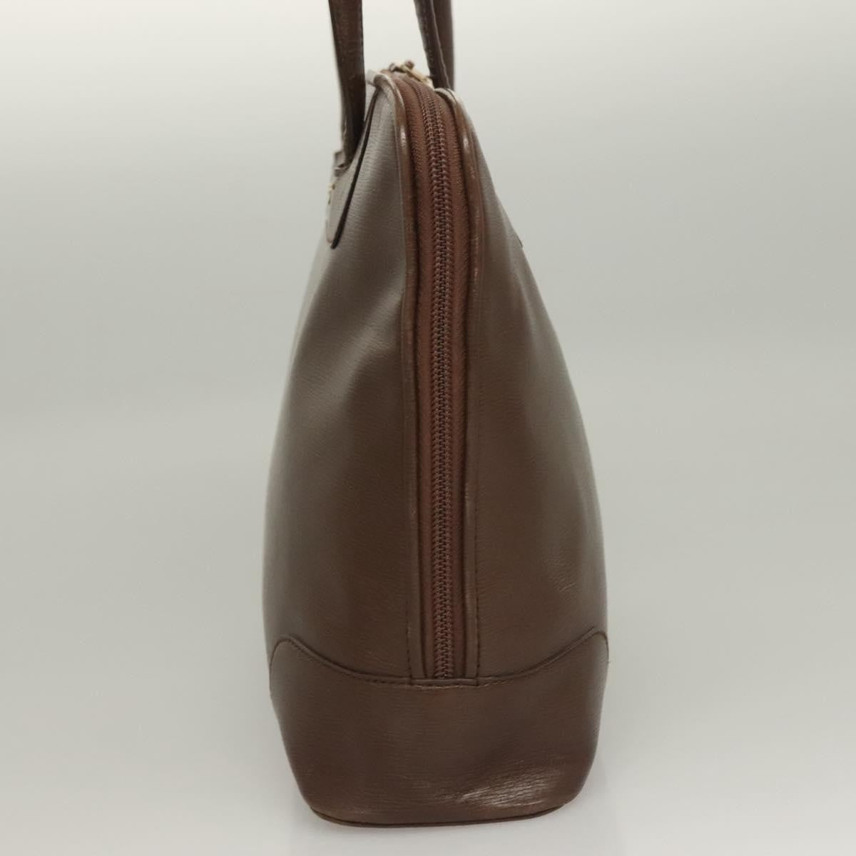 Gucci GUCCI Tote Bag Leather Brown Authentic 133332