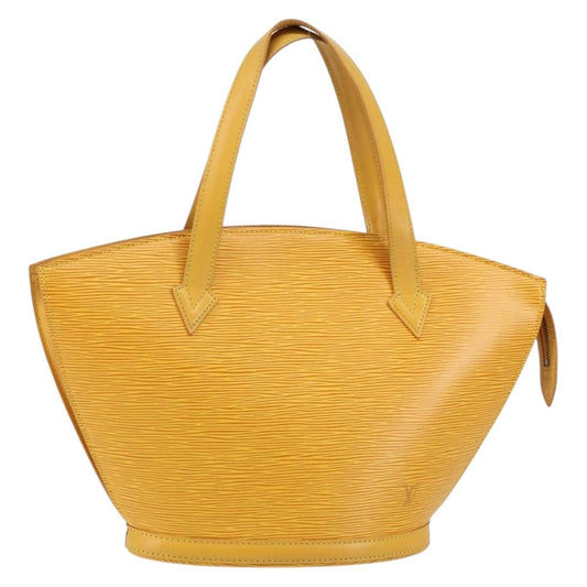 Louis Vuitton LOUIS VUITTON Epi Saint Jacques Hand Bag Yellow M52279 LV Authentic bs29292