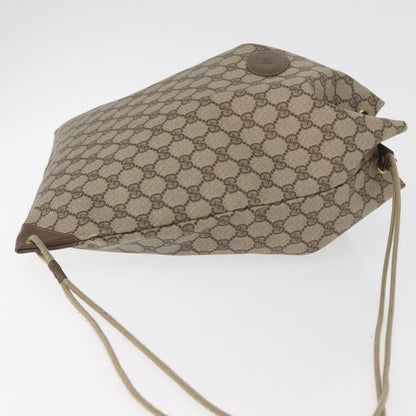 Gucci GUCCI GG Supreme purse Shoulder Bag PVC Beige Gold 97 19 302 Authentic 177502