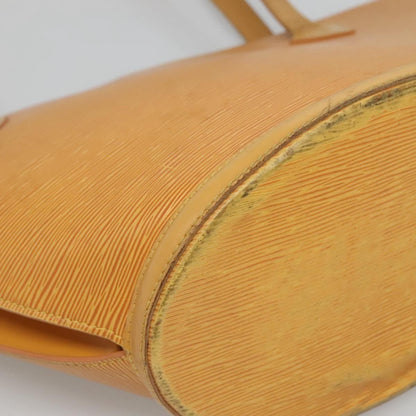 Louis Vuitton LOUIS VUITTON Epi Saint Jacques Shopping Shoulder Bag Yellow M52269 Authentic BD2186