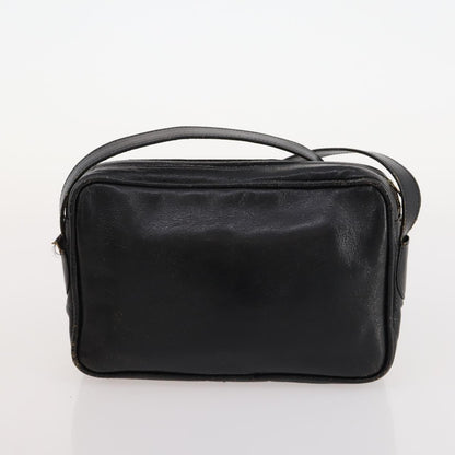 Burberrys Burberrys Cartier Celine Macadam Nova Check Bag Leather 4 Set Black Authentic BSZ449