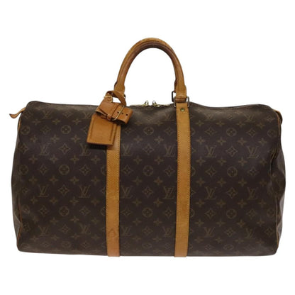 Louis Vuitton LOUIS VUITTON Monogram Keepall 50 Boston Bag M41426 LV Authentic 138362