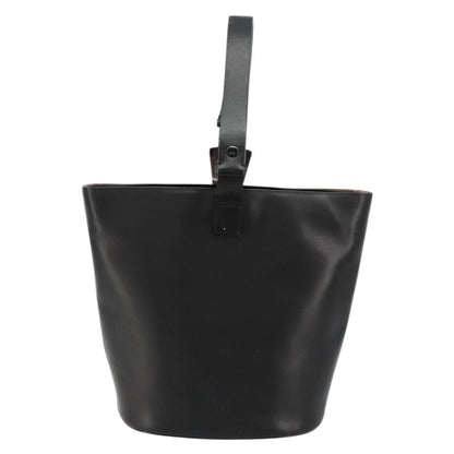 Gucci GUCCI Hand Bag Leather Black Authentic 71508