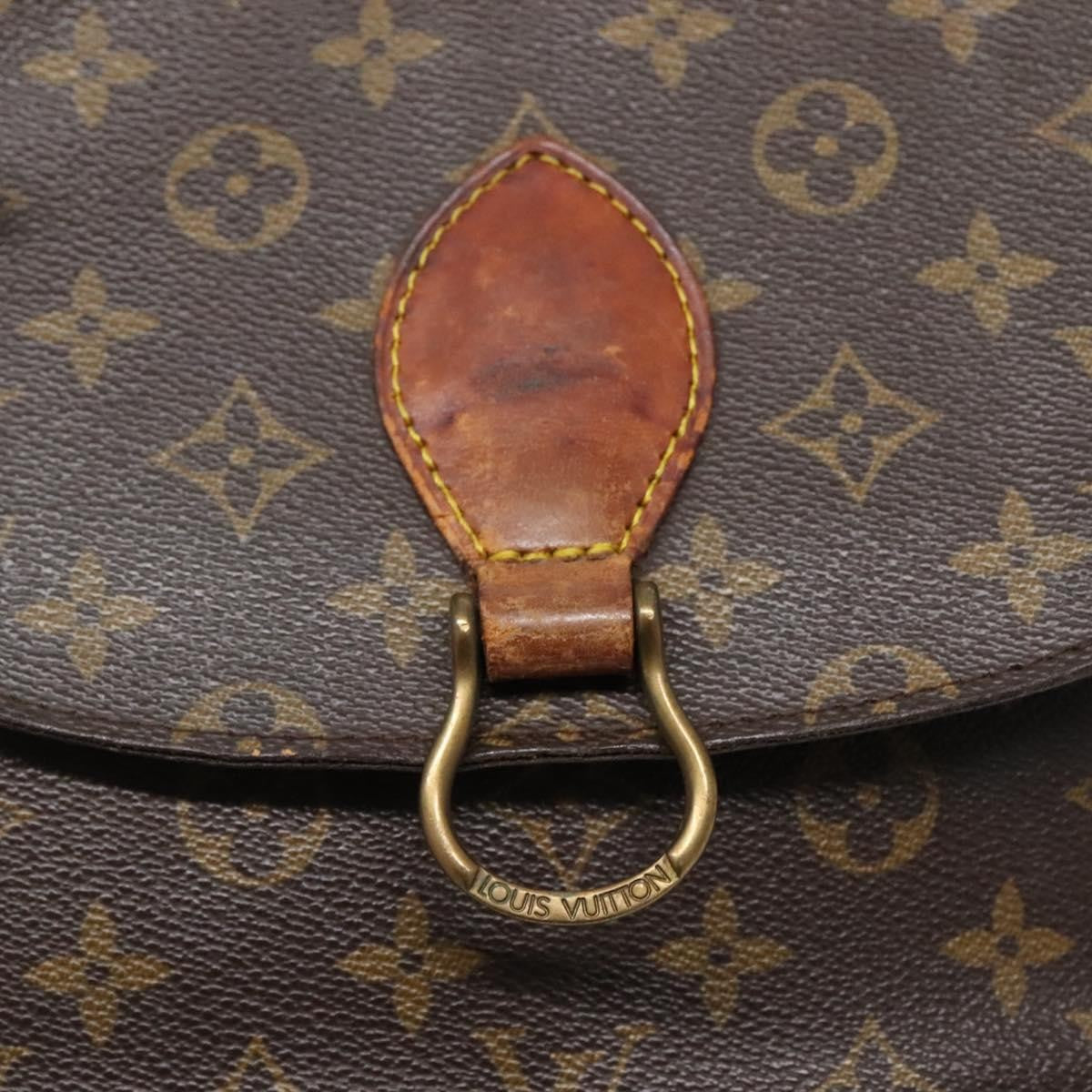 Louis Vuitton LOUIS VUITTON Monogram Saint Cloud GM Shoulder Bag M51242 LV Authentic ep10579