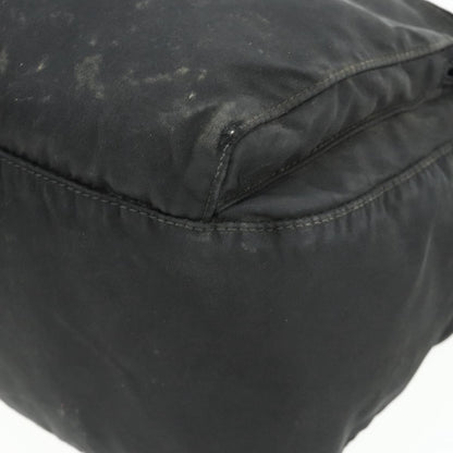 Prada PRADA Shoulder Bag Nylon Black Silver Authentic 175741