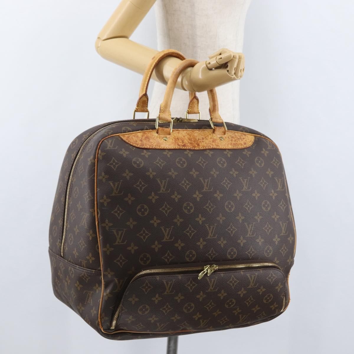 Louis Vuitton LOUIS VUITTON Monogram Evasion Boston Bag M41443 LV Authentic ka2462