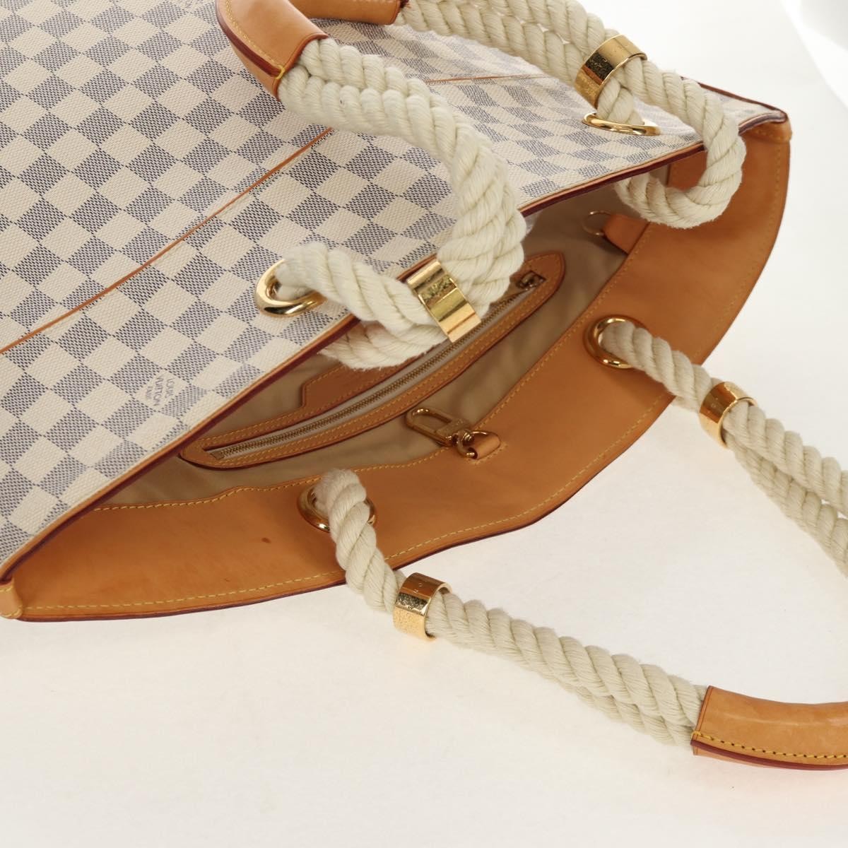 Louis Vuitton LOUIS VUITTON Damier Azur Pombronn PM Shoulder Bag N48057 LV Authentic 140201V