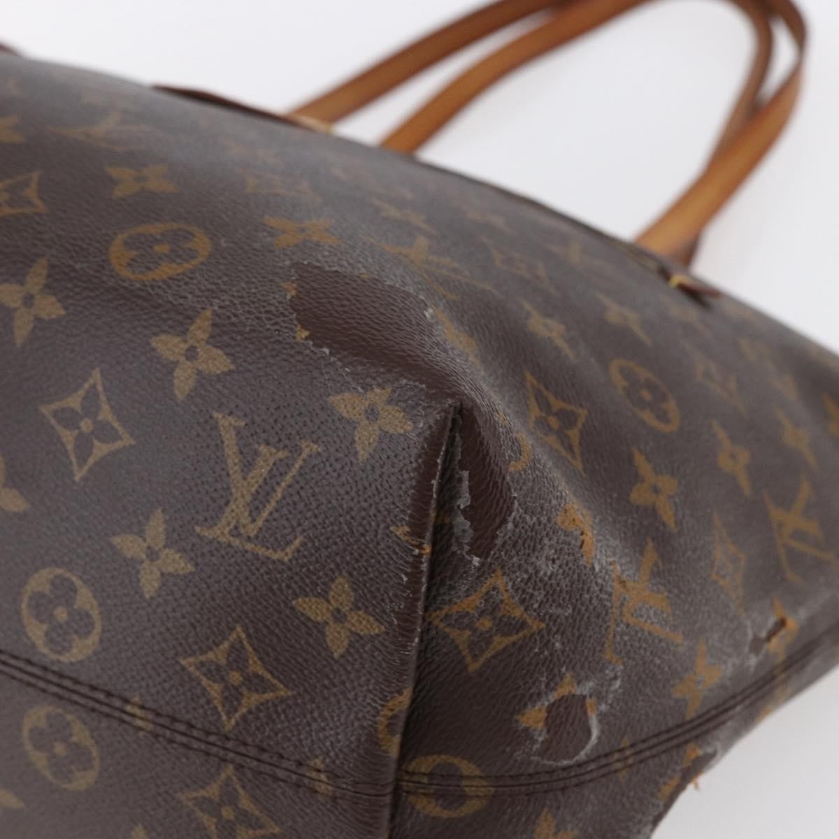 Louis Vuitton LOUIS VUITTON Monogram Jena MM Tote Bag M42267 LV Authentic BA8316