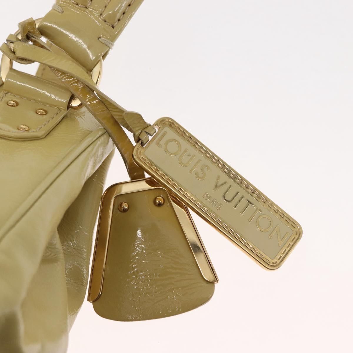 Louis Vuitton LOUIS VUITTON Cruise line Sac Bicolor Hand Bag Enamel Yellow M92547 Authentic bs29940