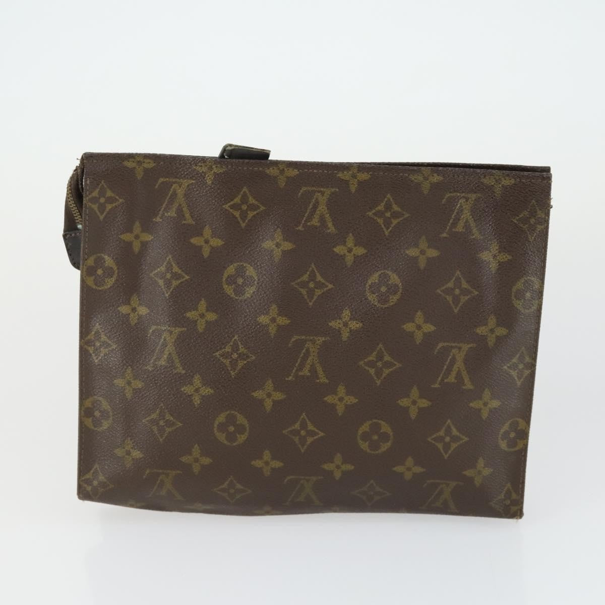 Louis Vuitton LOUIS VUITTON Monogram Clutch Bag 3 Set LV Authentic bs33347