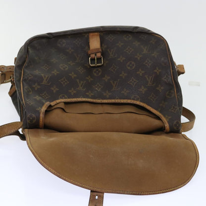 Louis Vuitton LOUIS VUITTON Monogram Saumur 35 Shoulder Bag M42254 LV Authentic th3916