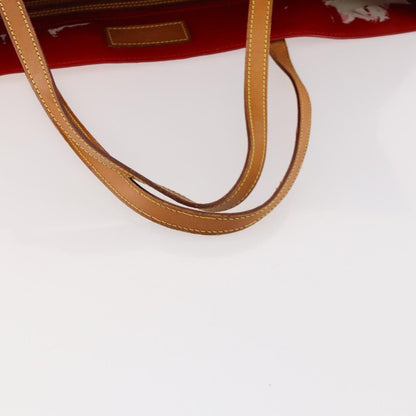 Louis Vuitton LOUIS VUITTON Monogram Vernis Reade GM Tote Bag Rouge M91084 LV Authentic ARZ211