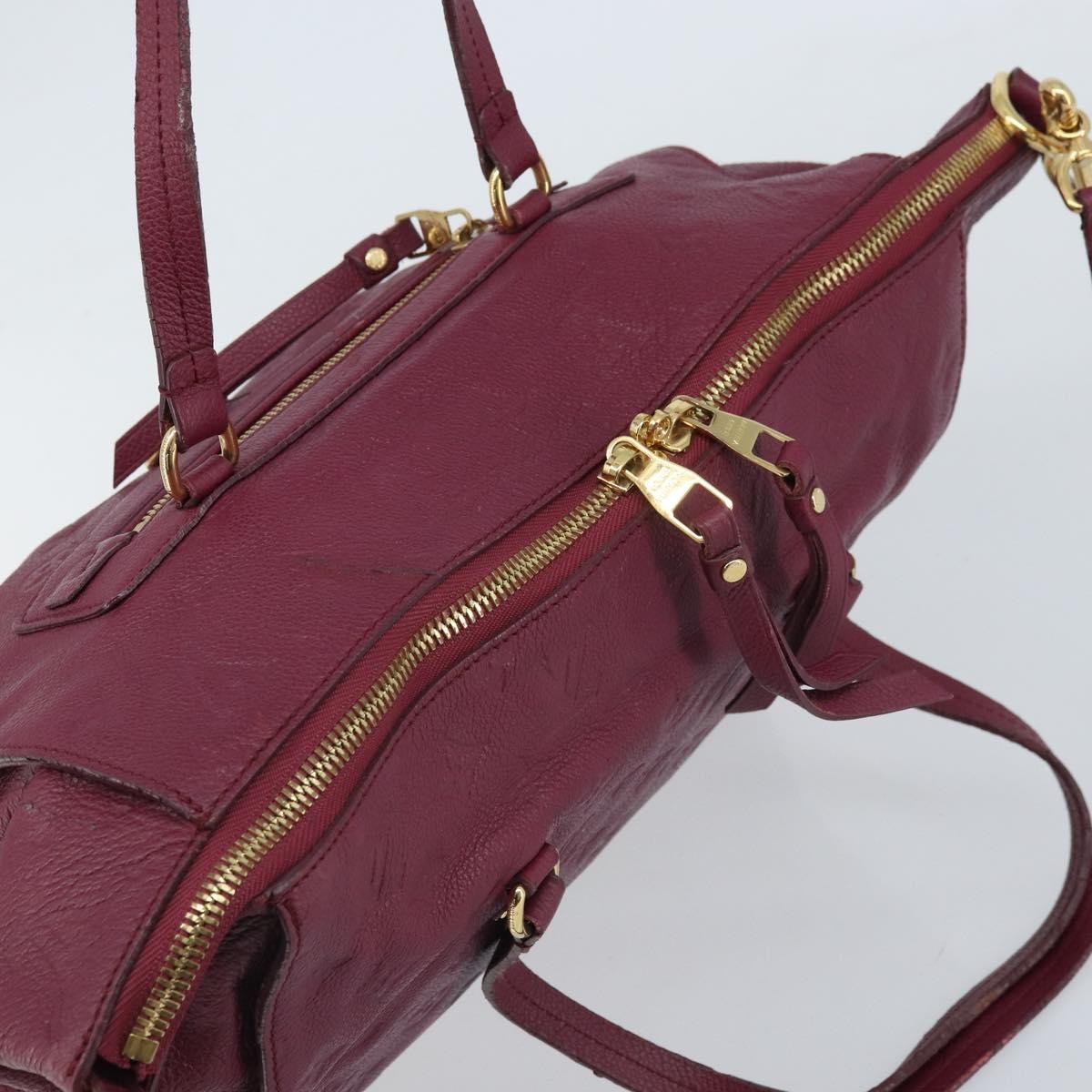 Louis Vuitton LOUIS VUITTON Monogram Empreinte Lumineuse PM Bag Oroll M94046 LV Authentic hk3449