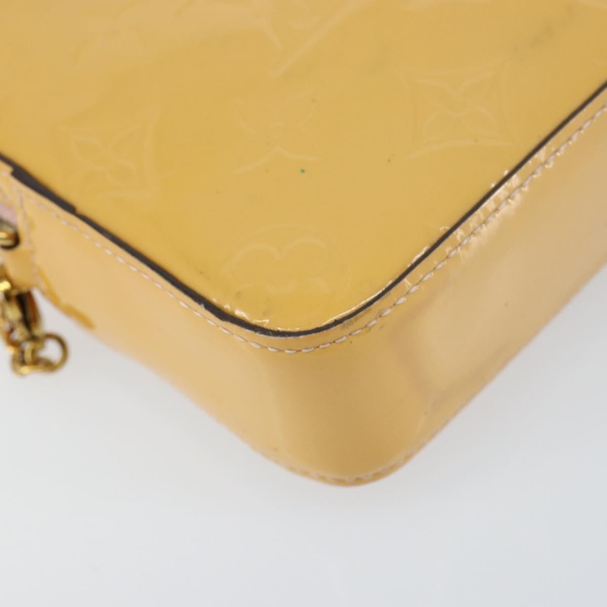 Louis Vuitton LOUIS VUITTON Monogram Vernis Camera Pouch Rose Valerine M64058 LV Authentic BA8067 Bag