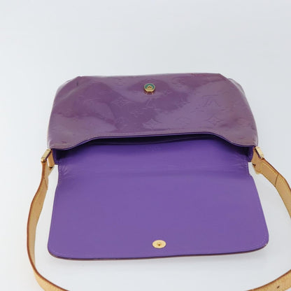 Louis Vuitton LOUIS VUITTON Monogram Vernis Thompson Street Bag Viole M91095 LV Authentic 161428