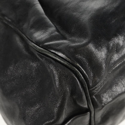 Chloé Chloé Chloe Etel Hand Bag Leather 2way Black Gold Authentic 156936