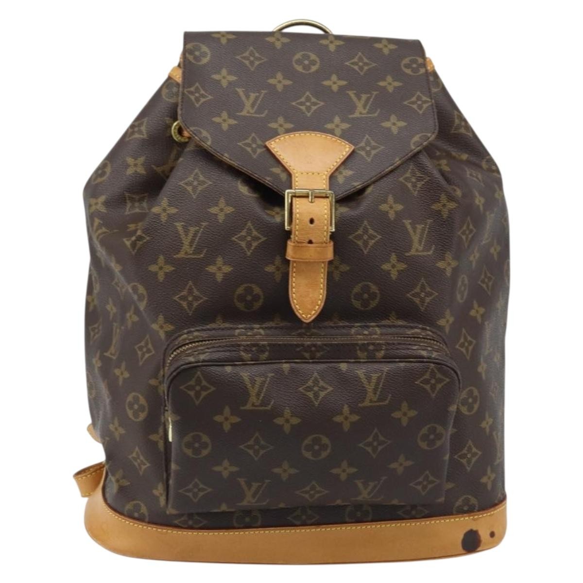 Louis Vuitton LOUIS VUITTON Monogram Montsouris GM Backpack M51135 LV Authentic ARZ520A Bag