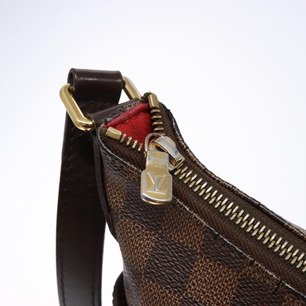 Louis Vuitton LOUIS VUITTON Damier Ebene Bloomsbury PM Shoulder Bag N42251 LV Authentic 135600