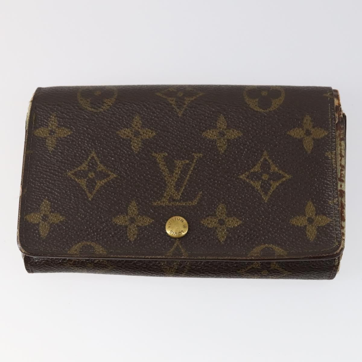Louis Vuitton LOUIS VUITTON Monogram Portefeuille Tresol Wallet 4 Set M61736 LV Authentic kk574 Bag