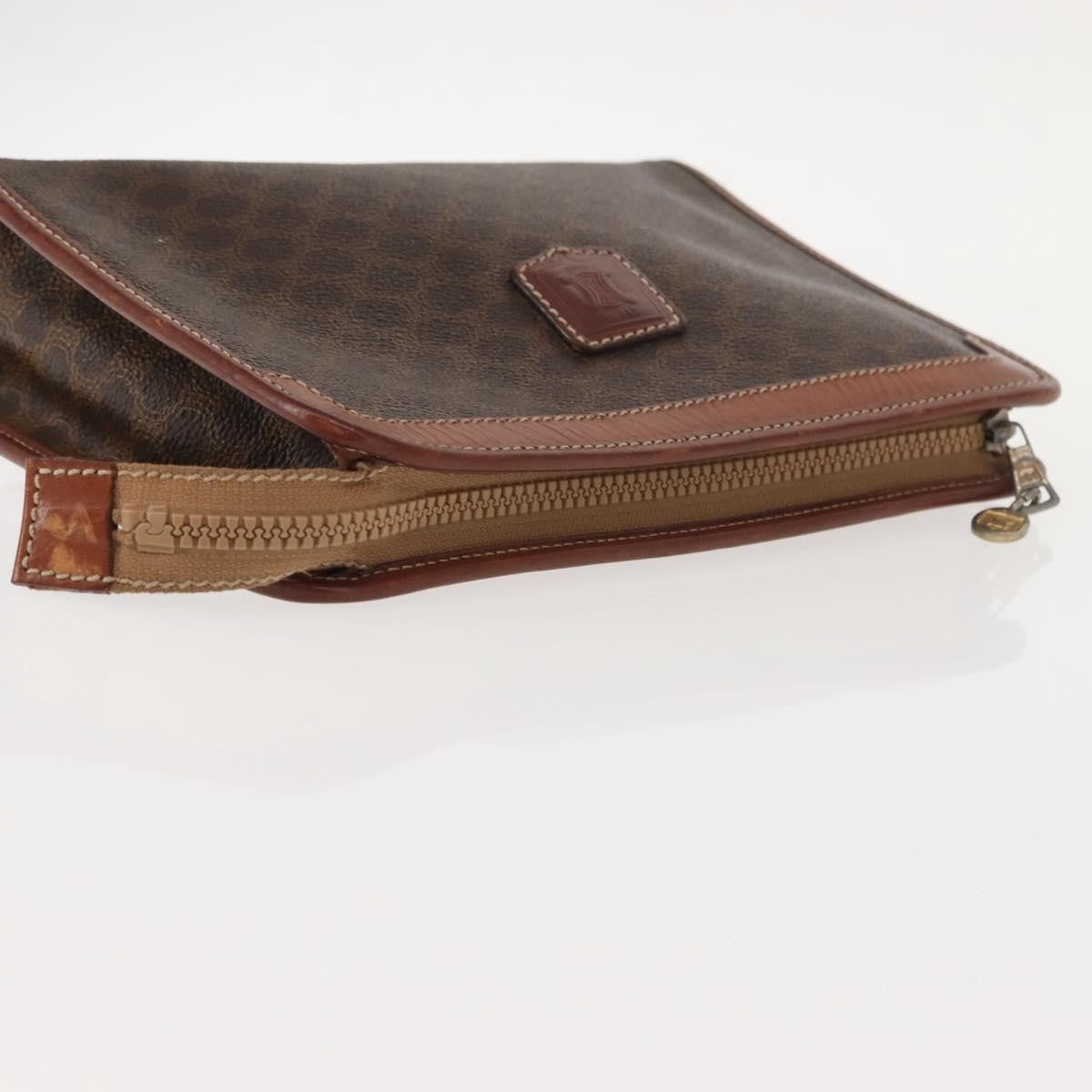 Dior Christian Dior Celine Macadam Canvas Bag PVC Leather 2 Set Brown Navy Authentic 1...