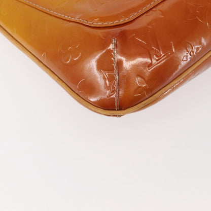 Louis Vuitton LOUIS VUITTON Monogram Vernis Thompson Street Bag Beige M91301 LV Authentic 128772