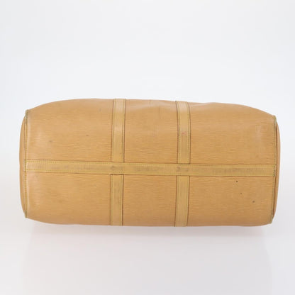 Louis Vuitton LOUIS VUITTON Epi Keepall 50 Boston Bag Beige M42941 LV Authentic hk3136