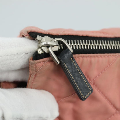Prada PRADA Shoulder Bag Nylon Pink Authentic 107515