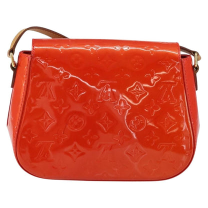 Louis Vuitton LOUIS VUITTON Vernis Bell FlowerGM Bag Rouge Grunadine M91728 LV Authentic 154321V