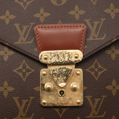 Louis Vuitton LOUIS VUITTON Monogram Porte Documents Bandouliere Bag M53338 LV Authentic 150924